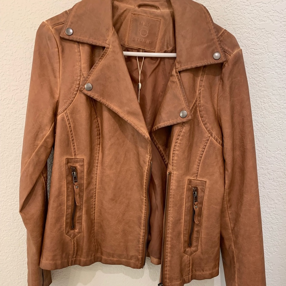 Maxx Studio faux leather jacket